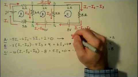 How to Solve a Kirchhoff's Rules Problem - Matrix ...