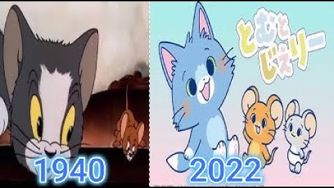 Evolution of Tom and Jerry 1940-2024