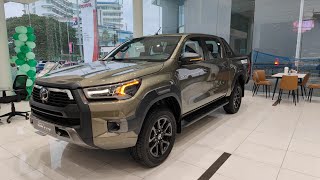 2023 Toyota Hilux Revo Rally Adventure Gray Metallic Color 2.8 L 4WD A/T | Exterior and Interior