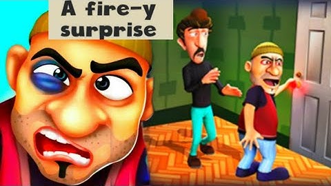 Scary Robber Home Clash - A Fire-y Surprise - New Chapter - New Level [Android - ios]