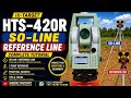 SO-Line / Reference Line Setup in Hi-Target HTS-420R | Step-by-Step Tutorial