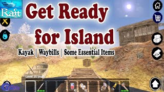Let's build Kayak for Island - Survival and Craft: Crafting In The Ocean  GAME screenshot 4