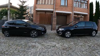 : Nissan leaf 2020 vs VW e-golf 2019