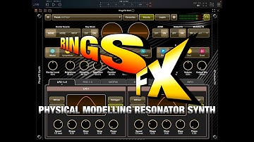 RingsFX Physical Modelling Resonator Synth - On SALE for a Limited Time - Demo for the iPad