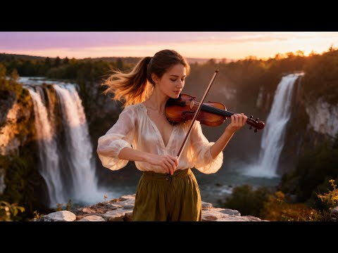 Violin Piano In Rastoke Sunset Emotional Music For Relaxation Stress Relief Sleep