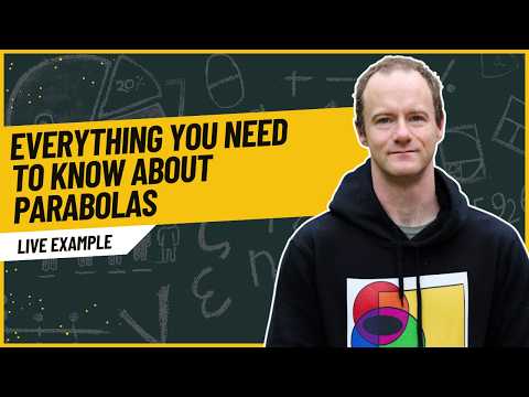 Everything You Need To Know About Parabolas In One Video (live Lecture)