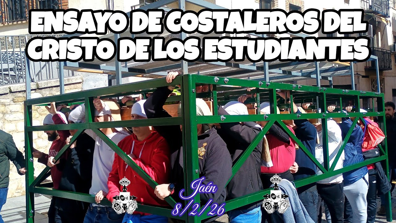 ENSAYO DE COSTALEROS DE LOS ESTUDIANTES DE JAÉN 2026.