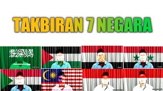 TAKBIRAN 7 NEGARA - Saudi, Palestina, Mesir, Suriah, Sudan, Malaysia, Indonesia