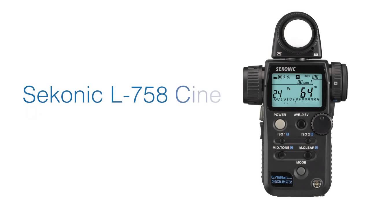 Sekonic L 758 Cine Quick Start Video