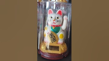 Thumbnail of Lucky Solar Cat - Maneki Neko #shorts #manekineko #luckyneko #luckycharm #luckycat #youtubeshorts