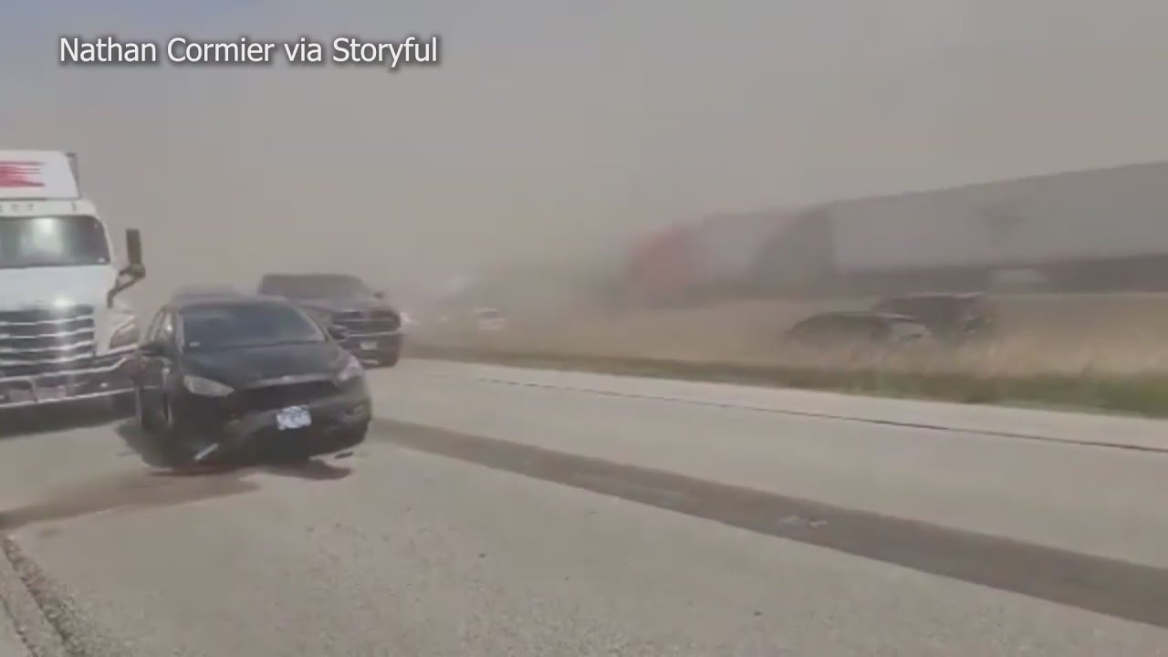 Illinois dust storm causes fatal crashes, shuts down 17-mile stretch of highway