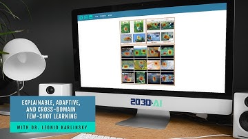 Explainable, Adaptive, and Cross-Domain Few-Shot Learning (Part 2) - Dr. Leonid Karlinsky