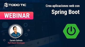 Crea aplicaciones web con Spring Boot