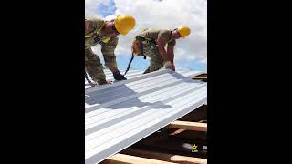 USACE's support to RISEUP begins installing temporary roofs