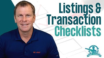 Listing & Transaction Checklists