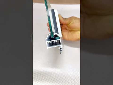 Aluminium window corner #aluminiumfabrication #aluminium #aluminium #shorts #diy #window #door #asmr