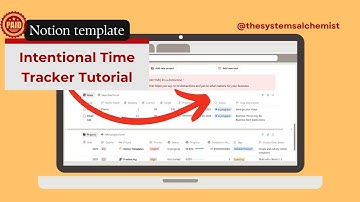 Intentional Time Tracker #notion Template Tutorial
