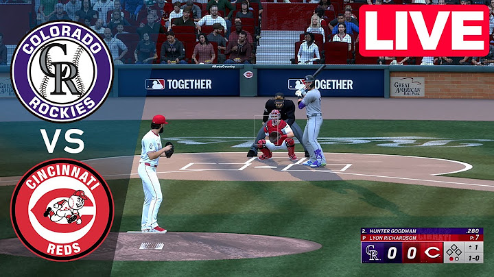 MLB LIVE🔴 Cincinnati Reds vs Colorado Rockies - Jul 12, 2025 | Full Game MLB 2025 EN VIVO