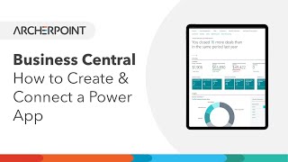 How to Create a Microsoft Power App and Connect to Dynamics 365 Business Central screenshot 4