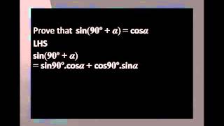 Using the Compound Angle Identities