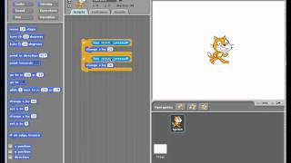 Year 4 Scratch lesson 2 - x and y moving in Scratch