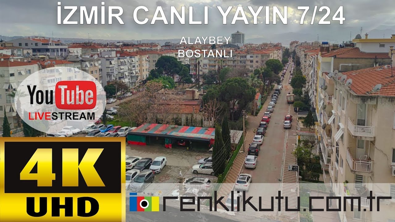 İzmir Karşıyaka Bostanlı Canlı Yayın Kamera / 24 Saat
