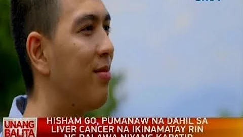 UB: Hisham Go, pumanaw na dahil sa liver cancer na...