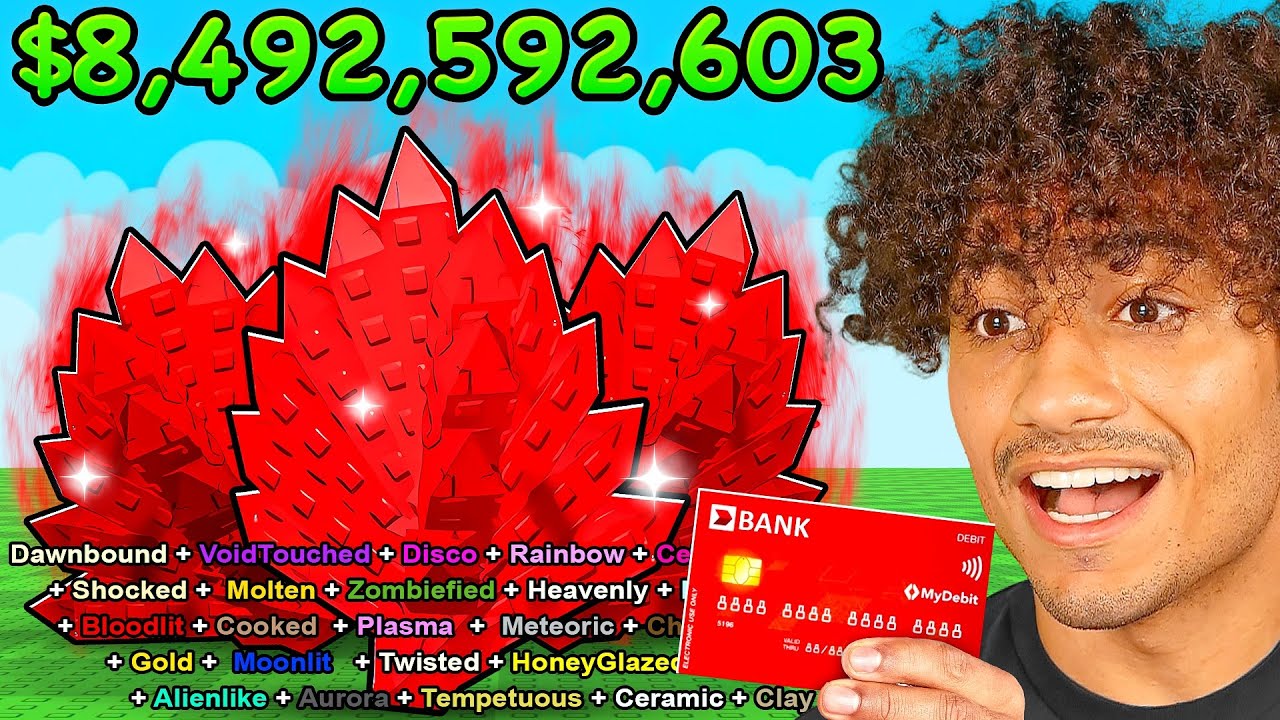 Spending $8,491,305 For The CRIMSON THORN In Grow A Garden..
