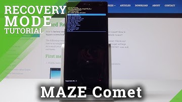 How to Enter Recovery Mode in MAZE Comet - Android System Recovery
