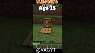 How To Escape Minecraft Traps In Every Age🥺 #minecraft #shoer
