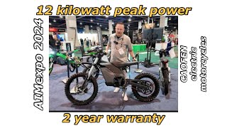 CAOFEN electric motorcycles : AIMexpo 2024 by mixflip 1,539 views 2 months ago 22 minutes