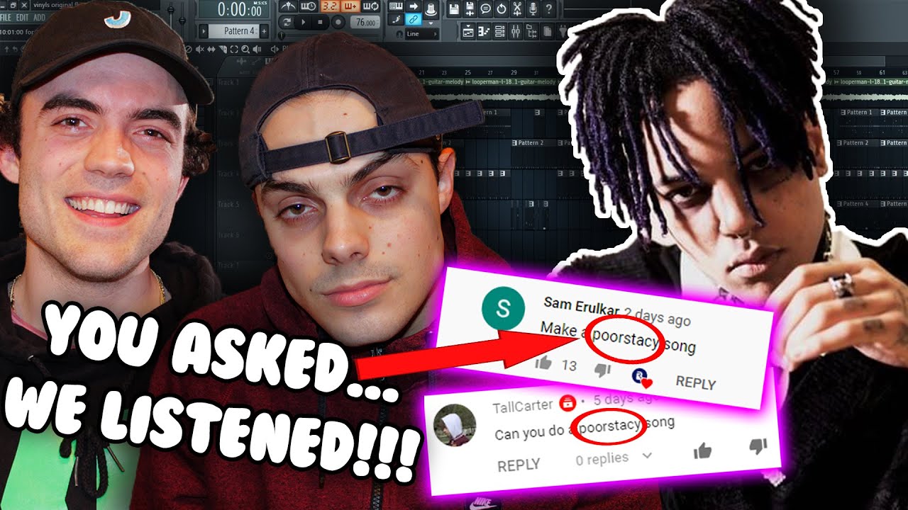 How to Make a POORSTACY Song in 9 MINUTES - *most requested artist*