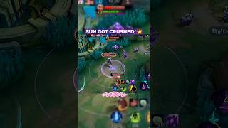 Sun Got CRUSHED!💥#mlbb #mobilelegends #mlbbshorts #phoveus #phoveusmlbb #phoveusmobilelegends