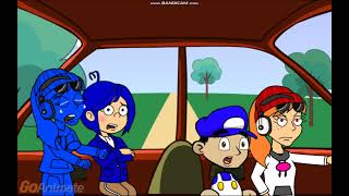 Dark Meggy (SMG4) throws a tantrum in school/Gets Grounded