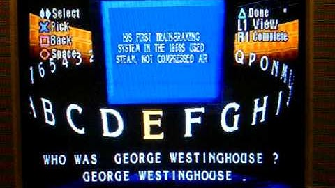 Playstation Jeopardy! Run Game 10 Part 3