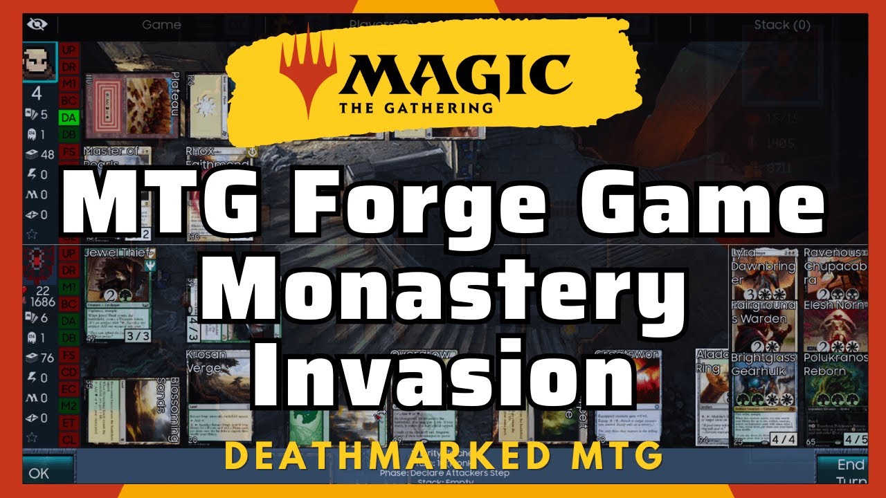 Forge MTG Game Episode 17 - Monastery Invasion - Shandalaar MTG - YouTube