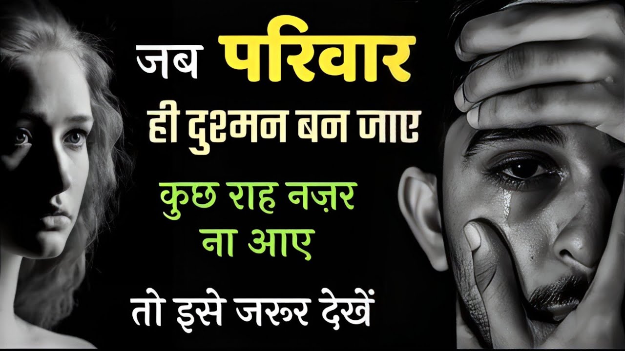 परिवार मे ही दम घुटने लगे तो एक बार इसको जरूर देखें / What to do when family members become enemies