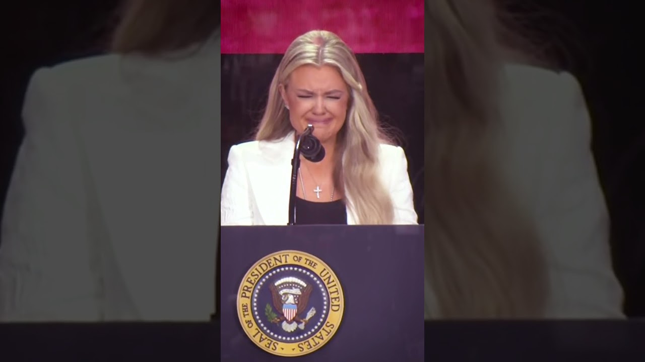 Erika Kirk speaks at Charlie Kirk's memorial service: "I forgive him"