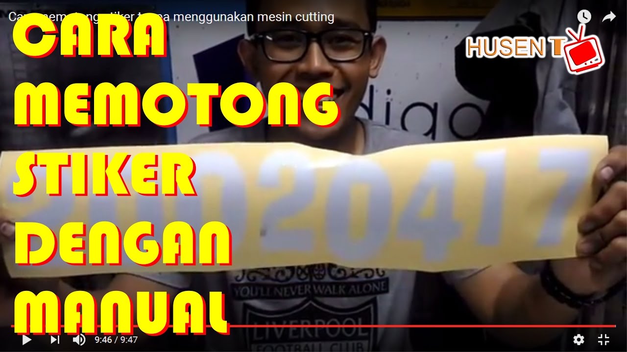  Cara  memotong stiker  tanpa menggunakan  mesin cutting YouTube