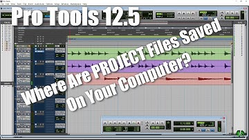 Pro Tools 12.5 - Where Are PROJECT (Cloud) Files Saved On Your Computer?
