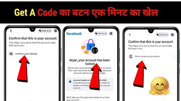Get a code On Your Phone option kaise laye facebook locked account me Fb Your Account Has beenlocked