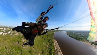 Полёт в подарок Нижний Новгород #paragliding #skydiving #bungee