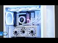 NZXT H7 Flow White 🤍 - Time Lapse Build