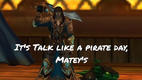 Talk Like a pirate day (September 19th.) (AQ3D Edit)