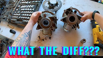M2M GARAGE EP 03 - CAN AM OUTLANDER 1000 REAR DIFF INSTALL!!