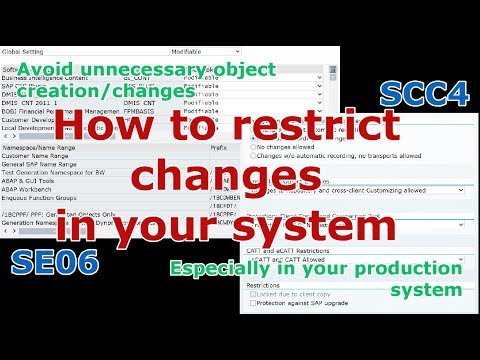 How to restrict