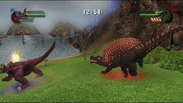 Godzilla Unleashed Overhaul - Baragon vs. Anguirus