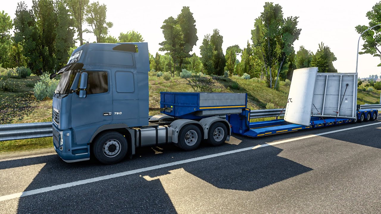 DAF Truck Delivery Metal Centering - Euro Truck Simulator 2
