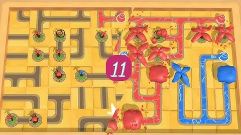 Water Connect Puzzle Game Level - 11 Walkthrough Android Gameplay | Puzzle Games