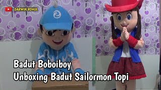 Unboxing Badut Sailormon Topi Merah Sekaligus Tes